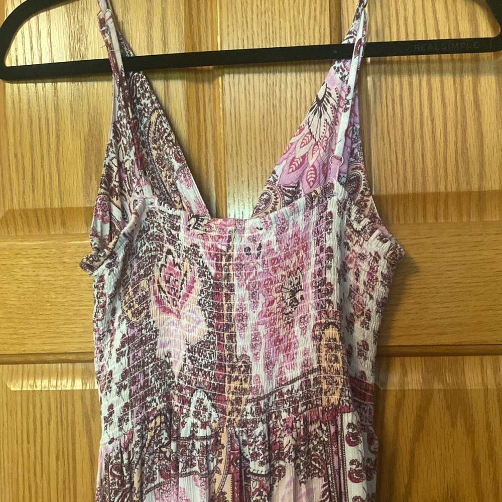 Pink Paisley Patterned Dress - Picture 2 of 5